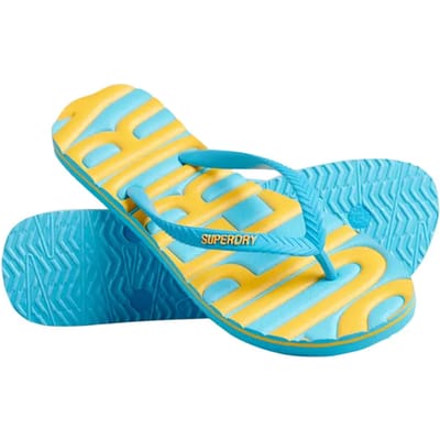 Superdry Dames Veganistische Vintage teenslippers