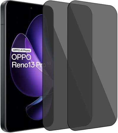 ChiGuard Privacy Screenprotector 2x geschikt voor OPPO Reno 13 Pro - Beschermglas - Privé GuardCover