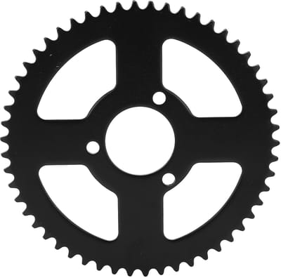 Dailygoody - Achterkettingtandwiel - T8F 54T Achtertandwiel - Eenvoudig te installeren - Zwart Staal - Vervangingsonderdeel - Geschikt voor Motorfiets