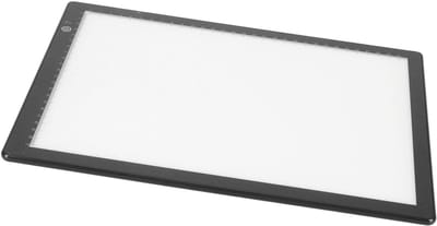 Allecto - Slide Viewer Lightbox - Dia's en Filmnegatieven - Ultraslank en Lichtgewicht - Zwart - Scannen en Delen van Herinneringen - Geschikt voor...