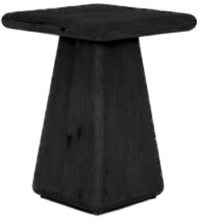 Tower Living - Asti bijzettafel vierkant - 40 cm - zwart