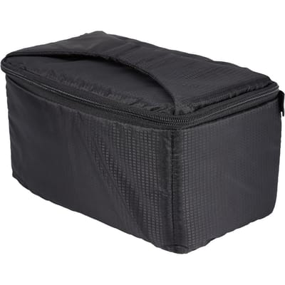 Pochette rembourrée portable à fermeture éclair avec sangle de transport BT pour objectif d'appareil photo reflex numérique
