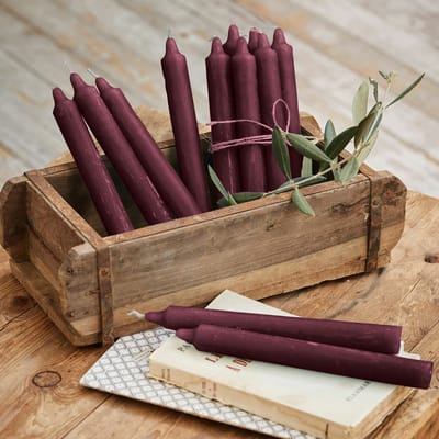 Kaars set van 12 Bauceau