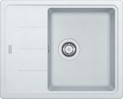 Franke Basis - BFG 611-62 fragraniet spoelbak, 62x50 cm, ijswit 114.0285.103