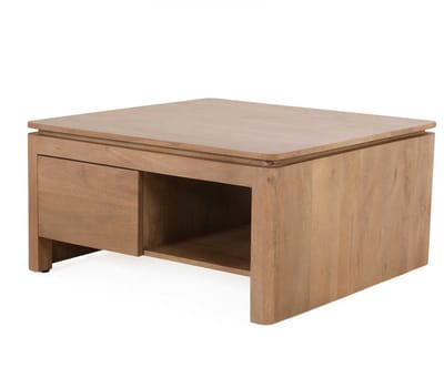 StarFurn Salontafel Dallas Naturel Mangohout 80cm
