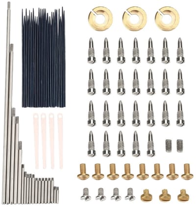 Dailygoods- Onderhoudskit voor Altsaxofoon - Reparatie/onderhoud - Vervangende Onderdelen - Doe-het-zelf Hulpmiddelen - Tijdbesparend - Geldbesparend - Saxofoon Onderhoudset