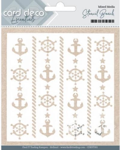 Card Deco Essentials - Mixed Media Stencil Strand