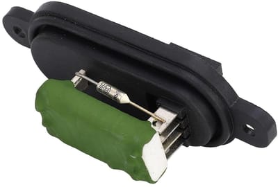 Cocoplus - Blowerotorweerstand - Voertuigverwarming - Vervanging - Zwart - Autoonderdeel - Regeling - Compatibel - Grijs 1994-2002 | Vervanging van de Stablence-verwarmingsventilator - Compatibel met 1306599080, 101930100 - Auto HVAC-regelweerstand