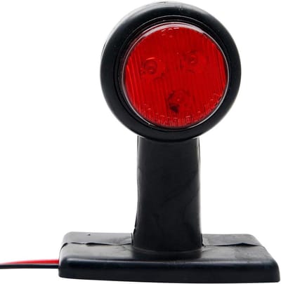LED Zijmarkeringslicht - Indicator lampen - Voertuig Verlichting - 6 LED's per lamp - 2 stuks - Wit