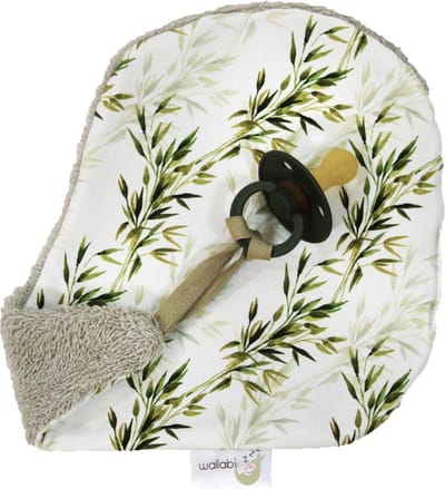 Wallabiezzz Speendoekje - Speenknuffel - Baby - Bamboo - Groen