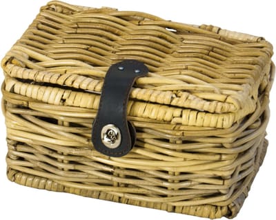 Rotan Koffertje Naturel 25x17x13