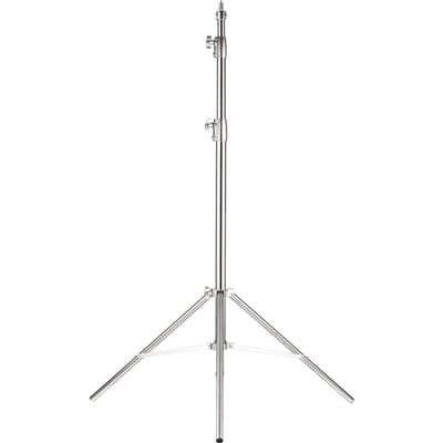 Zwaar Uitvoering Fotografie Lampstatief RVS Max. 280cm/110in Hoogte met 1/4 Inch &