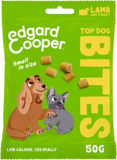Edgard & Cooper Bites Small 50 g - Hondensnacks - Lam