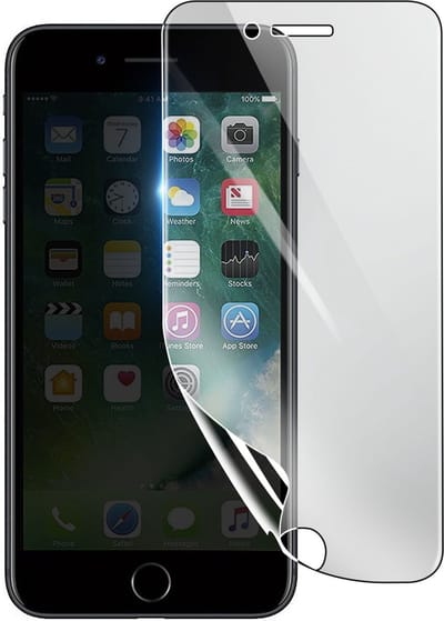 3mk, Geschikt voor iPhone 7, Schokbestendige Hydrogel Screenprotector, Transparant