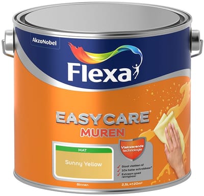 Flexa - Easycare Muren - Sunny Yellow - Mengverf - 2,5 L