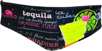 Turbo Tequila Sunrise 2017 Zwemslip Zwart 2XL Man