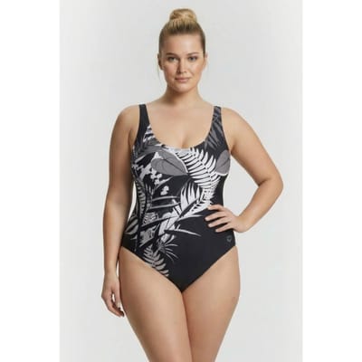 Arena Women's Bodylift Swimsuit Lucy Lighcross Black Multi Black Taglia: 2X | Costumi Interi Outlet | Donna | Nero