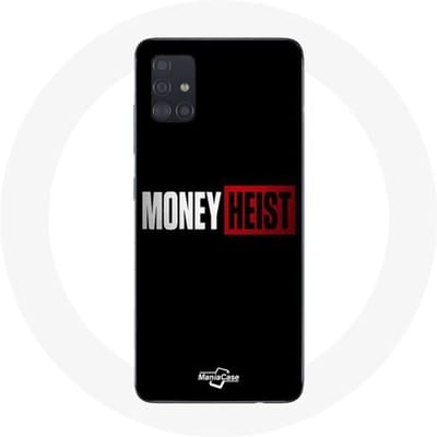 Samsung Galaxy A51 hoesje met papel Money Heist-logo seizoen 5
