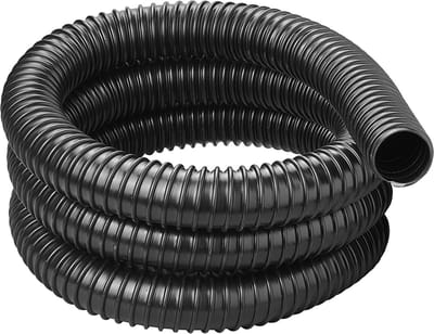 ProPlus Afvalwaterslang - 2.5 m - Afwatering - Temperatuurbestendig - Flexibel en Uittrekbaar - ø 40 mm - Voor het Geleiden van Afvalwater vanuit caravans/campers, vijvers en zwembaden - Afvoerkanaal - Zwart