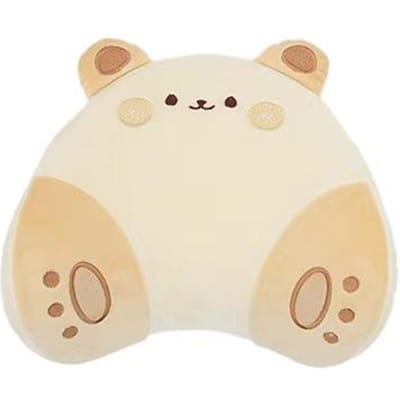 Oreiller Cervical de Voiture en Mousse à Mémoire Dessin Animé Coussin Repose-Tête de Siège de Voyage Universel Quatre Saisons Adorable Protecteur de Cou Accessoires