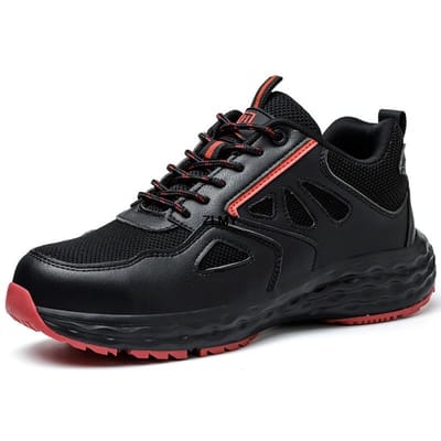 Nieuwe Heren Veiligheidsschoenen Isolatie 6kv Werk Veiligheidsschoenen Ademende Werkschoenen zonder Stalen Neus Heren Schoenen Prikbestendige Sneakers 41