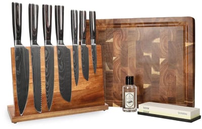 Shinrai Knives - Damascus Print Mega Bundel - All you need