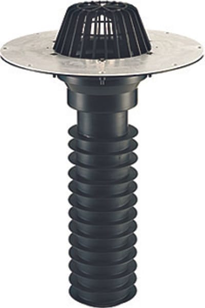 DALLMER Renovatie-dakafvoer 63 T PVC, DN 150, 630391