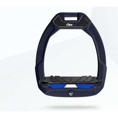 Veiligheidsspanners voor het paardrijden Incliné Grip Marine/Zwart/Blauw Flex-On Safe-On