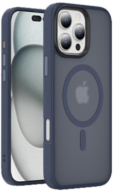 Mobiq Telefoonhoesje geschikt voor iPhone 16 Pro Max - Geschikt voor Magsafe - Magnetisch opladen