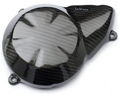 Protection carter d'alternateur carbone Leovince pour moto Kawasaki Z 750 2007 à 2012