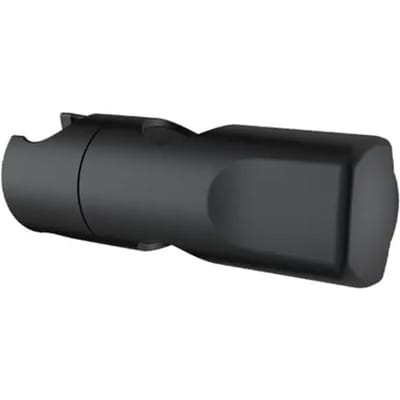 Aquavive Douchekophouder - Verstelbaar - Mat Zwart - 12cm
