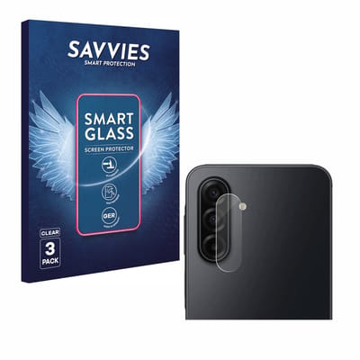 3 Stuks Savvies Screenprotector - geschikt voor Samsung Galaxy A17 4G (ALLEEN Camera Lens) - beschermfolie glas transparant