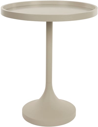 Zuiver Jason Bijzettafel Rond 46 cm Beige