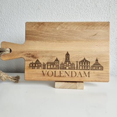 borrelplank beukenhout skyline Volendam 20 cm