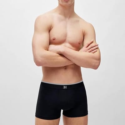 Set van 3 Heren Boxer Shorts, Zachte en Rekbare Onderbroeken, Ademend en Vochtregulerend, Comfortabele Pasvorm, Anti-schuur Boxer Shorts voor Heren