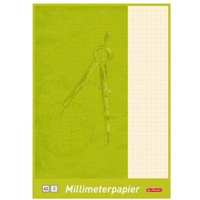 Herlitz 690305 schrijfblok & schrift A3 20 vel Meerkleurig