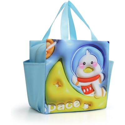Sac à déjeuner isotherme imprimé en 3D, mignon, portable, pour pique-nique, pour femmes et enfants