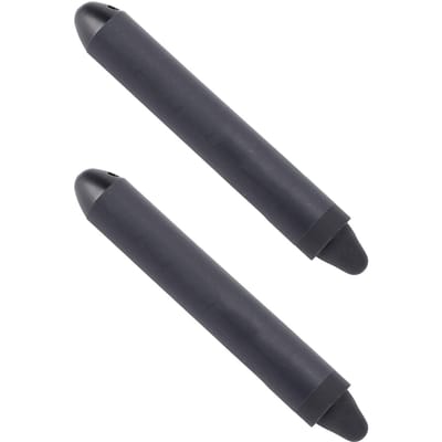 2 Stuks Stylus Pen met Koorden voor Touchscreens Tablet Telefoon Apparaten Kindvriendelijk Groen zwart