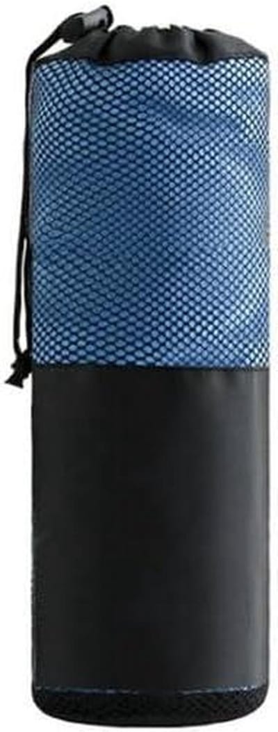 Sneldrogende sporthanddoek - Microvezel handdoek - Buitenactiviteiten en sport - Zeer absorberend lichtgewicht - 40x80cm - Blauw