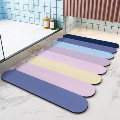 Nordic Diatomeeënaarde Mat Badkamer Absorberende Antislip Mat Toilet Entree Mat Toiletdeur Deur Sneldrogende Mat 40x60cm