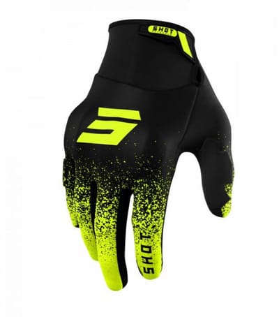 SHOT Drift Edge Neon Geel - Handschoen