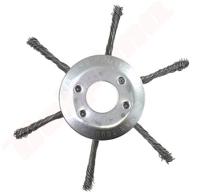 Onkruidborstel metaal SPIDER L6 150mm 6'' 25,4mm