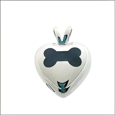 Aramat Jewels | Gedenkhangers | Stalen Crematiehanger Hart – Zilverkleurig Assieraad Zonder Ketting | | | |20mm | Staal | Volwassenen | Verkleurd niet
