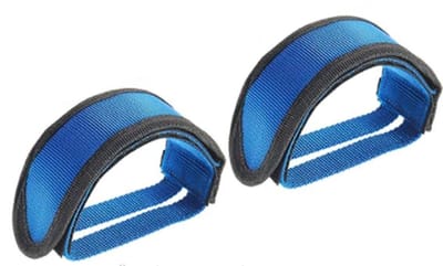 1 paar - pedal straps - pedaalriem - fiets accessoires - verstelbare - universele pedaalriem - blauw - Toeclipriem voor Fixed Gear Bike - 45*5*1cm - nylon