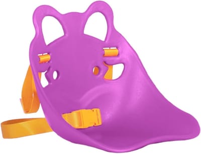 Poppenfietsstoel - Poppendrager Fiets - Poppen Vervoeren - Bevordert Empathie - 25 cm - Paars