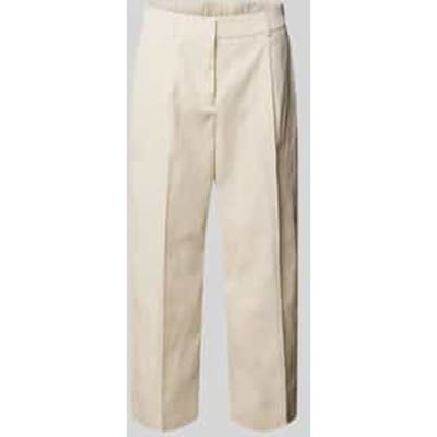 Cropped broek met vouwplooien model 'Cisan Flow'