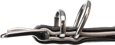 Trixie Active Comfort halsband - leer - 25 mm x 31-37 cm