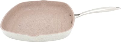Korkmaz-A1268 Granita-Vierkante Grillpan-Rvs Steel-Taupe-28X28cm3.0 L
