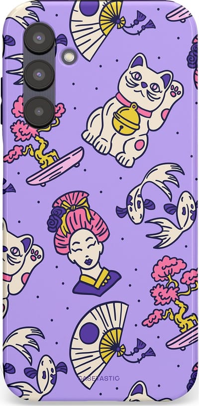 Casetastic Hoesje Geschikt voor Samsung A25 - Stijlvolle Beschermende Duo-layer Case - Bonsai