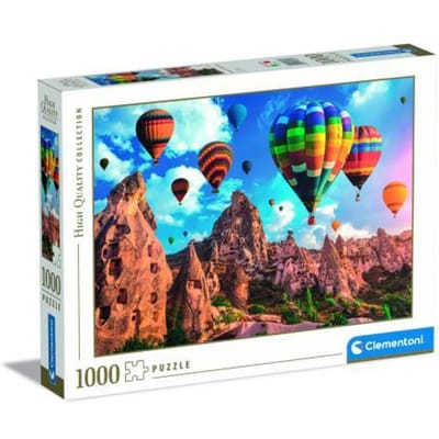 Clementoni - Puzzel - 1000 Stukjes - Ballonnen in Cappadocië - Puzzel Voor Volwassenen - High Quality Collection